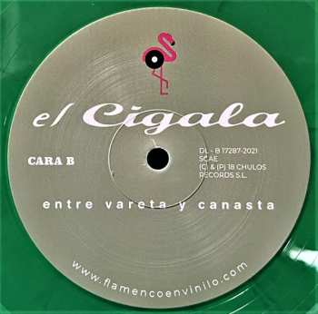 LP Diego "El Cigala": Entre Vareta Y Canasta CLR | LTD