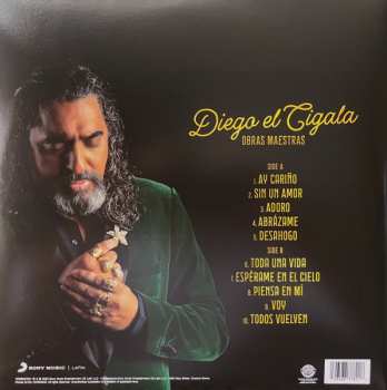 LP Diego "El Cigala": Obras Maestras CLR