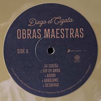 LP Diego "El Cigala": Obras Maestras CLR