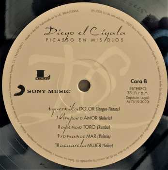 LP Diego "El Cigala": Picasso En Mis Ojos