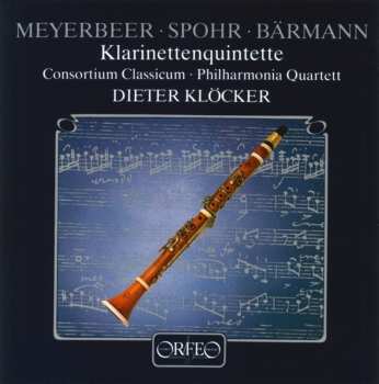 Album Louis Spohr: Klarinettenquintette - Dieter Klöcker