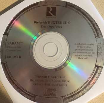 5CD Dieterich Buxtehude: L'Oeuvre d'Orgue, Das Orgelwerke, Organ Works