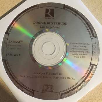 5CD Dieterich Buxtehude: L'Oeuvre d'Orgue, Das Orgelwerke, Organ Works