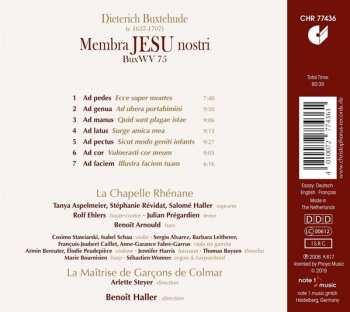 CD Dieterich Buxtehude: Membra Jesu Nostri