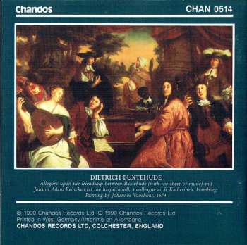 CD Dieterich Buxtehude: Piet Kee Plays Buxtehude & Sweelinck On The Newly Restored Organ Of St Laurens, Alkmaar