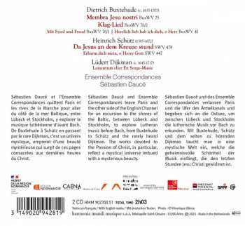 2CD Heinrich Schütz: Septem Verba & Membra Jesu Nostri