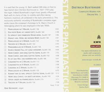 CD Dieterich Buxtehude: Complete Works For Organ Vol. 3
