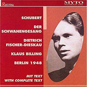 Album Franz Schubert: Schwanengesang / 7 Lieder