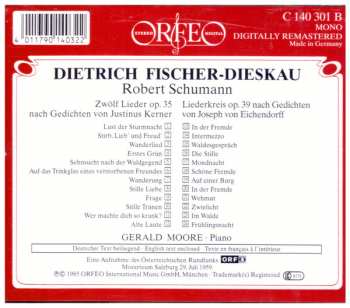 CD Robert Schumann: Liederabende Salzburger Festspiele Live 1957-1965 · Vol. III
