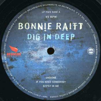 2LP Bonnie Raitt: Dig In Deep