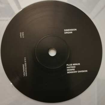 2LP Dimension: Organ CLR | LTD
