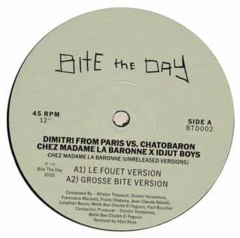 LP Dimitri From Paris: Chez Madame La Baronne (Unreleased Versions)