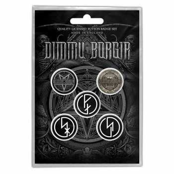 Merch Dimmu Borgir: Set Badges Eonian 