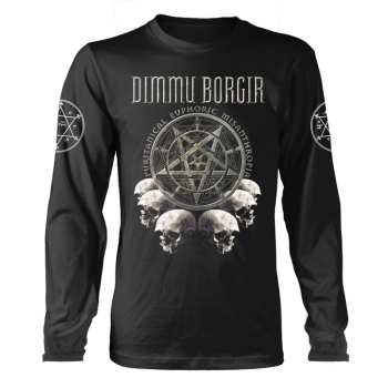 Merch Dimmu Borgir: T-shirt Met Lange Mouwen Puritanical Euphoric Misanthropia (skulls)