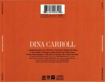 CD Dina Carroll: So Close