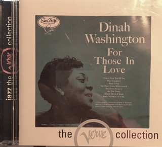 CD Dinah Washington: For Those In Love