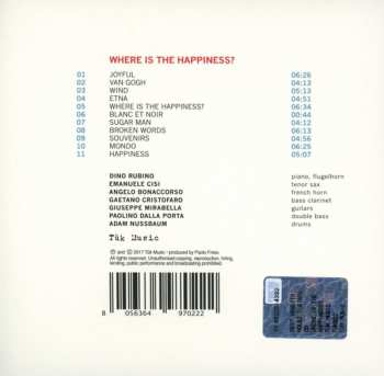 CD Dino Rubino: Where Is The Happiness?