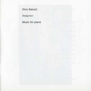 CD Dino Saluzzi: Imágenes (Music For Piano)