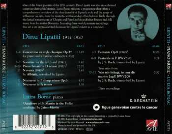 2CD Dinu Lipatti: Piano Music