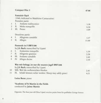 2CD Dinu Lipatti: Piano Music