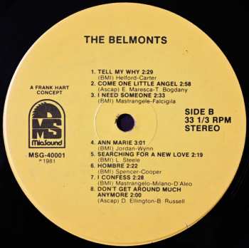 LP Dion & The Belmonts: Half & Half