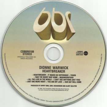 CD Dionne Warwick: Heartbreaker