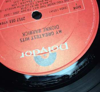 LP Dionne Warwick: My Greatest Hits