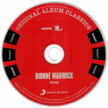 5CD/Doos Dionne Warwick: Original Album Classics