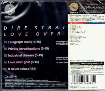 CD Dire Straits: Love Over Gold LTD