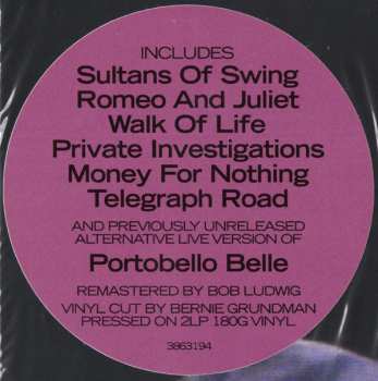 2LP Dire Straits: Money For Nothing