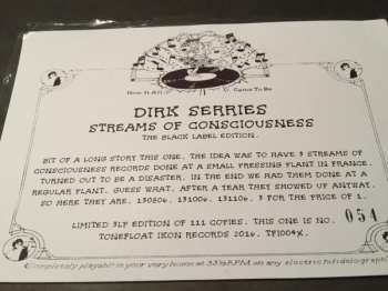 3LP/Doos Dirk Serries: Streams Of Consciousness - The Black Label Edition LTD | NUM