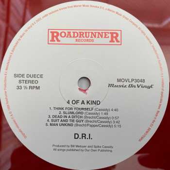 LP Dirty Rotten Imbeciles: 4 Of A Kind LTD | NUM | CLR