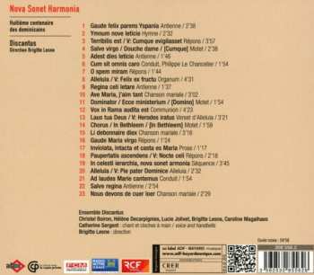 CD Discantus: Nova Sonet Harmonia: Huitième Centenaire Des Dominicains