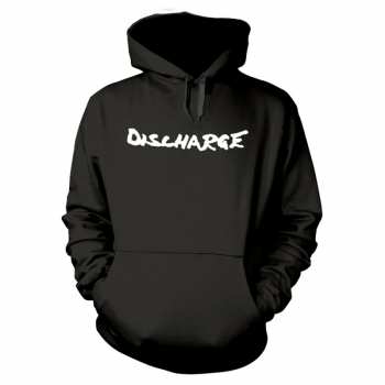 Merch Discharge: Hoodie Met Capuchon Never Again