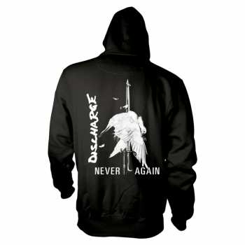 Merch Discharge: Mikina S Kapucí Never Again S