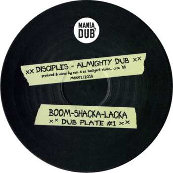 Album The Disciples: Almighty Dub / Zion Rock Dub