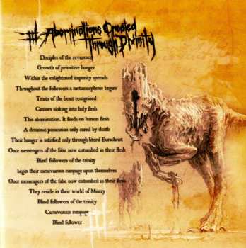 CD Disentomb: Misery