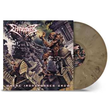 LP Dismember: Where Ironcrosses Grow (ltd.lp/sand Marbled Vinyl)