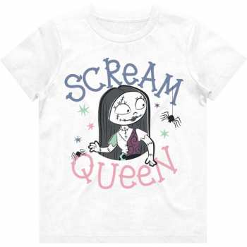 Merch Disney: Kinder Girls T-shirt The Nightmare Before Christmas Scream Queen
