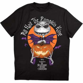 Merch Disney: Tričko The Nightmare Before Christmas All Hail The Pumpkin King  S