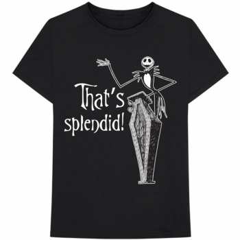 Merch Disney: Tričko The Nightmare Before Christmas Splendid  S