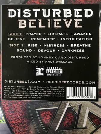 LP Disturbed: Believe LTD | PIC