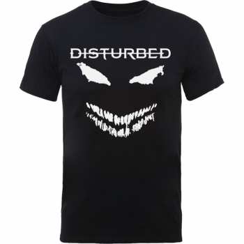 Merch Disturbed: T-shirt Scary Face Candle 