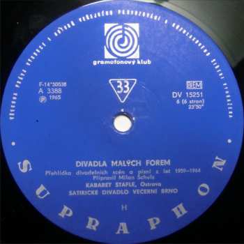 3LP Various: Divadla Malých Forem