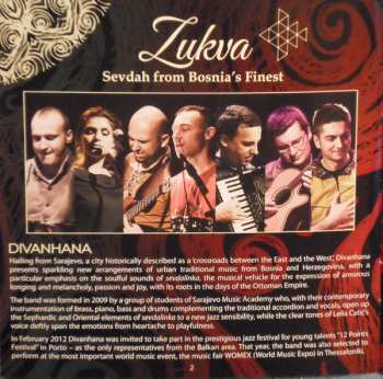 CD Divanhana: Zukva - Sevdah From Bosnia's Finest