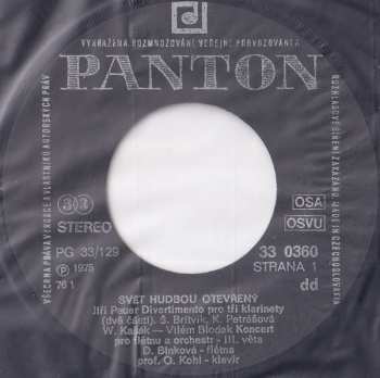 2SP Dívčí Kvartet SHŠI „Carmina Lucis": Svět Hudbou Otevřený / Music - A Channel To  Life