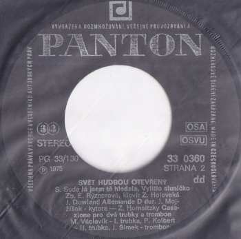 2SP Dívčí Kvartet SHŠI „Carmina Lucis": Svět Hudbou Otevřený / Music - A Channel To  Life