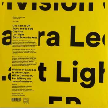 LP Division Of Laura Lee: Last Light EP CLR