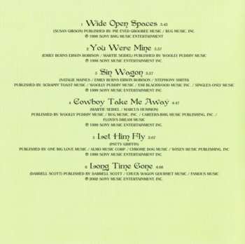 CD Dixie Chicks: Wide Open Spaces The Collection