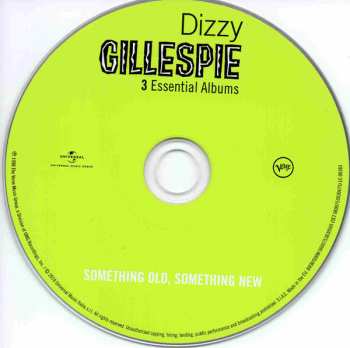 3CD Dizzy Gillespie: 3 Essential Albums